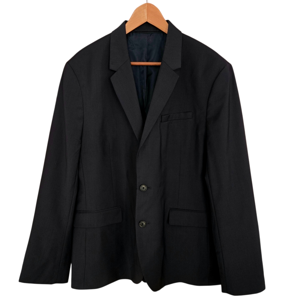 Calvin Klein Slim Fit Blazer Mens Size L Dark Sapphire 2 Button Business Formal